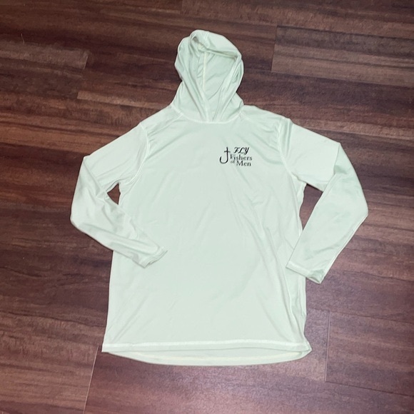 Briny Other - Long sleeve, Briny hooded sun shirt - Fly Fishers of Men